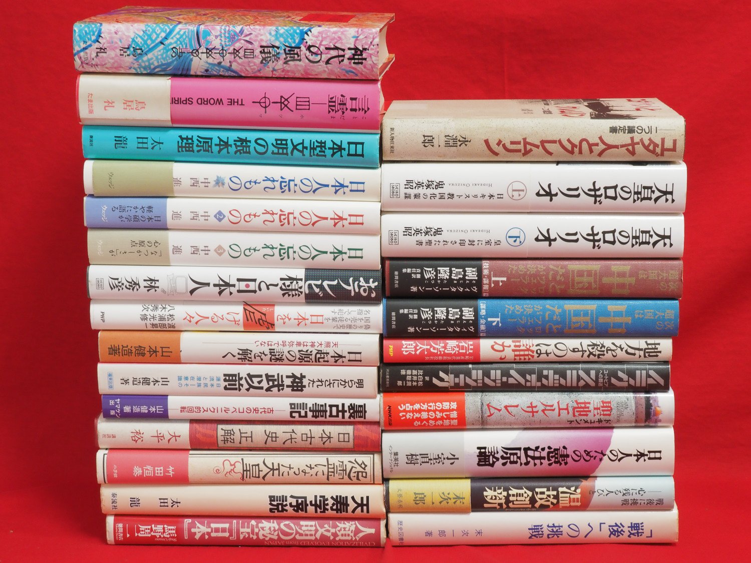 平家物語絵巻 全12冊』ほか、神道・国学関連、姓氏家系研究関連など計